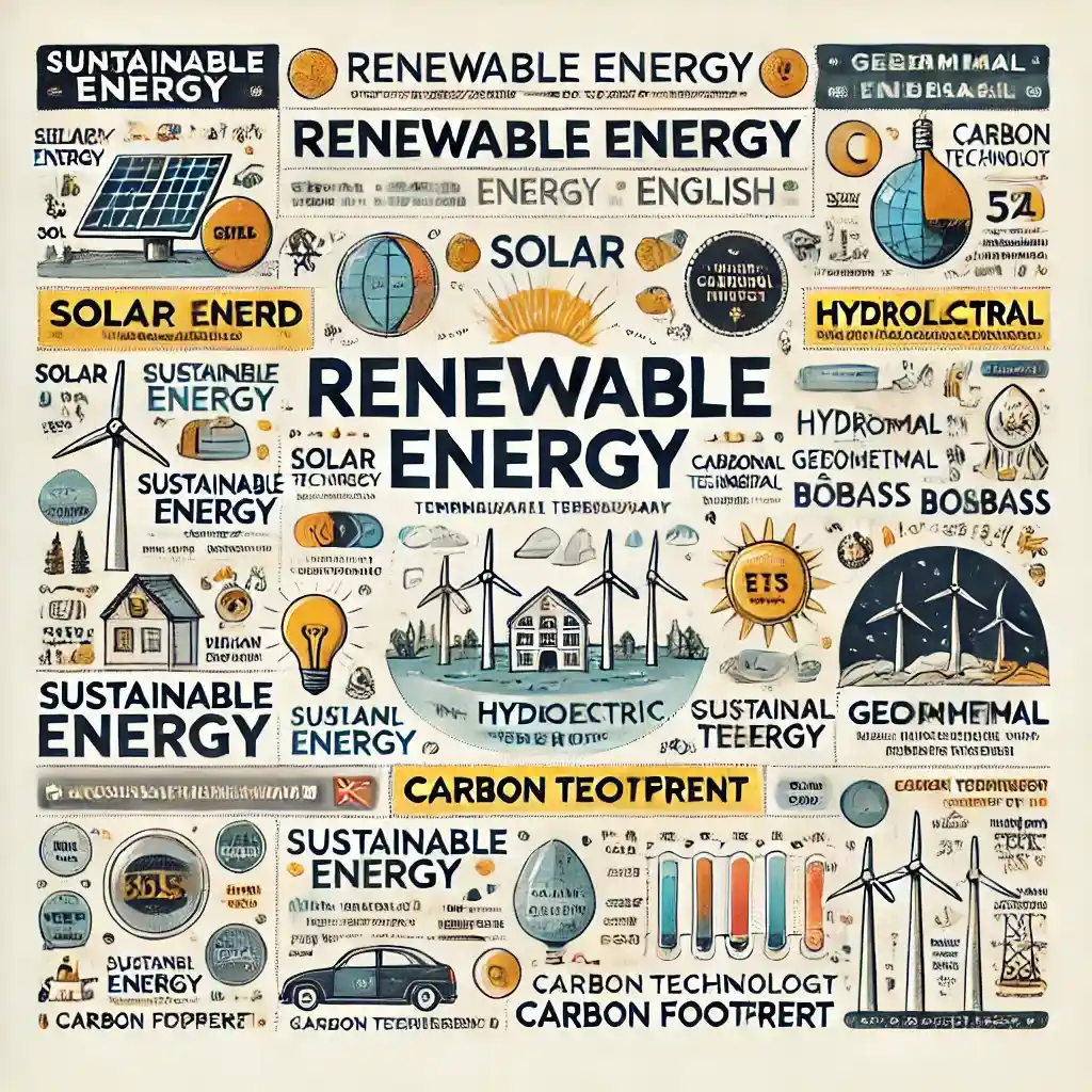 Yenilenebilir Enerji İngilizce