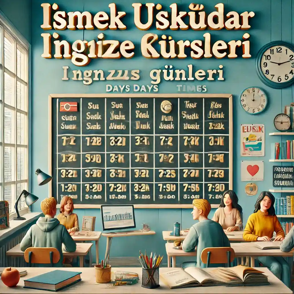 ISMEK Üsküdar İngilizce Kursu Günleri